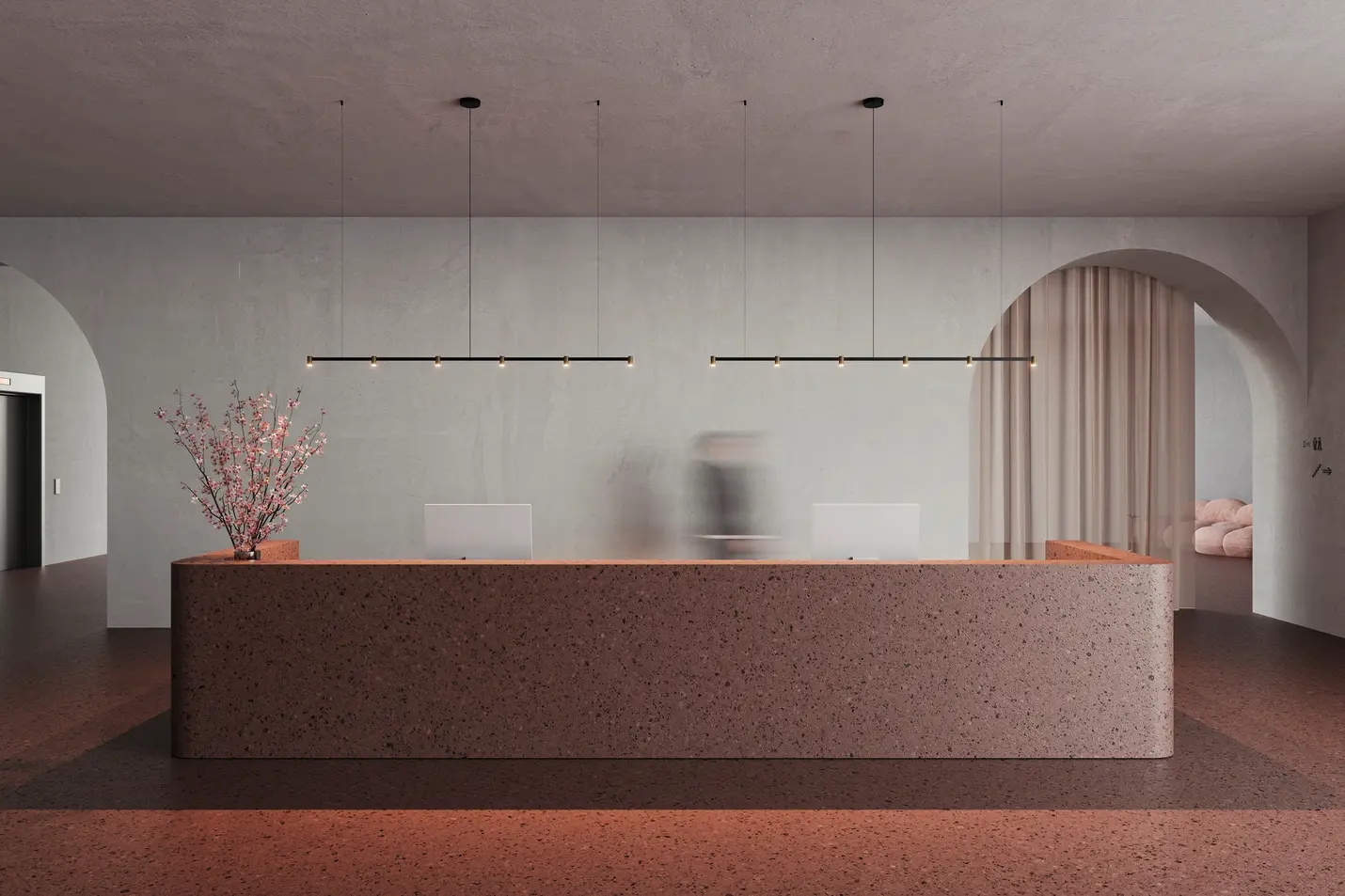 Trace Chandelier Reception